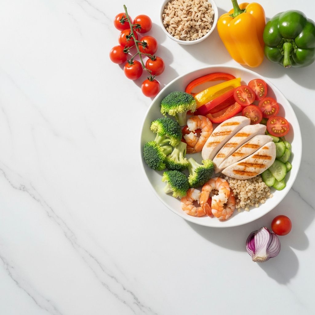 Zdrowe i zbilansowane posiłki przygotowane przez dietetyka